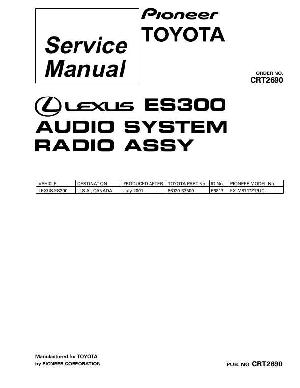 Service manual Pioneer FX-M8717, ES300 ― Manual-Shop.ru