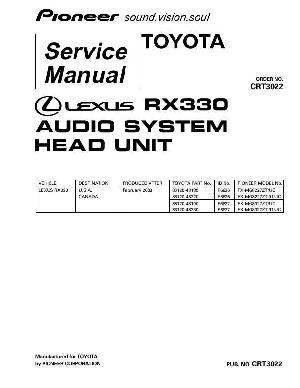 Service manual Pioneer FX-MG8227, FX-MG8327 ― Manual-Shop.ru