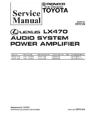 Service manual Pioneer GM-8086, LX470 ― Manual-Shop.ru