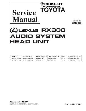 Service manual Pioneer KEX-M9086, RX300 ― Manual-Shop.ru