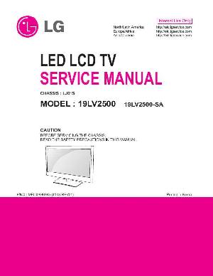 Сервисная инструкция LG 19LV2500 LJ01S ― Manual-Shop.ru