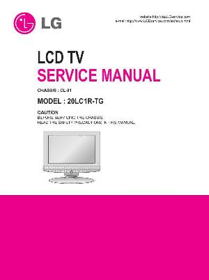 Сервисная инструкция LG 20LC1R, CL-81 chassis ― Manual-Shop.ru