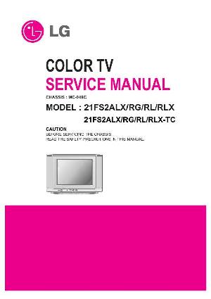 Service manual LG 21FS2ALX, MC-049C chassis ― Manual-Shop.ru