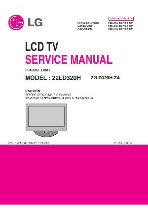 Сервисная инструкция LG 22LD320H LD01Z ― Manual-Shop.ru