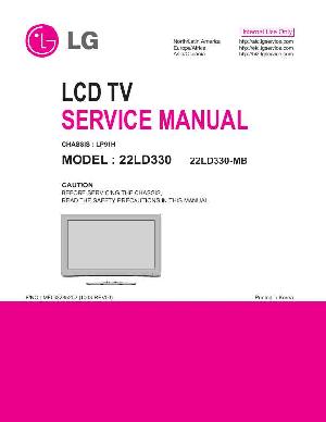 Сервисная инструкция LG 22LD330 ― Manual-Shop.ru