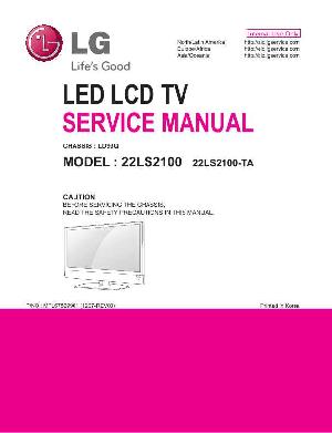 Сервисная инструкция LG 22LS2100 LD93Q ― Manual-Shop.ru