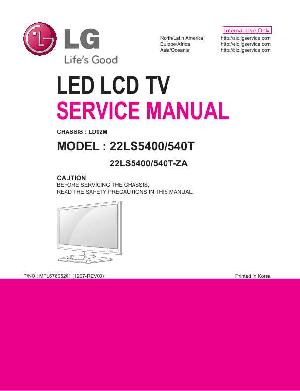 Сервисная инструкция LG 22LS5400 LD02M ― Manual-Shop.ru