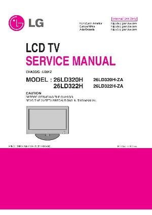 Сервисная инструкция LG 26LD320H 26LD322H LD01Z ― Manual-Shop.ru