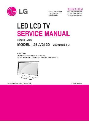 Сервисная инструкция LG 26LV2130 LP91U ― Manual-Shop.ru