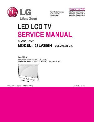 Сервисная инструкция LG 26LV255H LD0AY ― Manual-Shop.ru