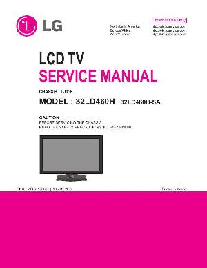 Сервисная инструкция LG 32LD460H LJ01B ― Manual-Shop.ru