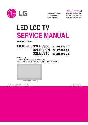 Сервисная инструкция LG 32LE5300 ― Manual-Shop.ru