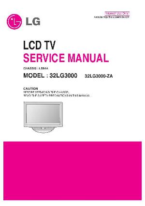 Сервисная инструкция LG 32LG3000, LD84A chassis ― Manual-Shop.ru