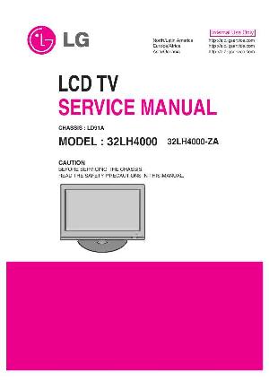 Сервисная инструкция LG 32LH4000, LD91A chassis ― Manual-Shop.ru