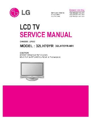 Сервисная инструкция LG 32LH70YR (LP91D) ― Manual-Shop.ru