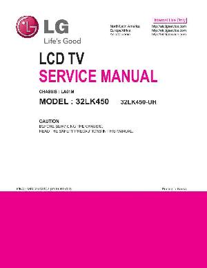 Service manual LG 32LK450, LA01M ― Manual-Shop.ru