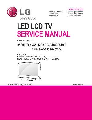 Service manual LG 32LM3400 32LM340S LD21C ― Manual-Shop.ru
