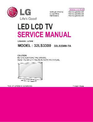 Service manual LG 32LS3300 LP24B ― Manual-Shop.ru