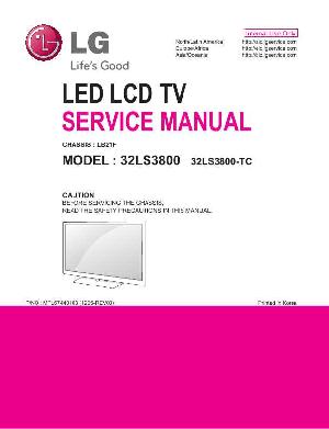 Сервисная инструкция LG 32LS3800 LB21F ― Manual-Shop.ru