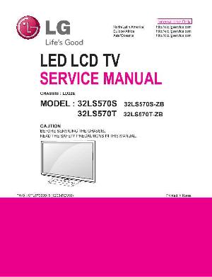 Сервисная инструкция LG 32LS570 LD22E ― Manual-Shop.ru
