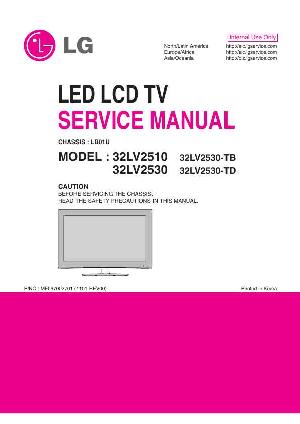 Сервисная инструкция LG 32LV2510 32LV2530 LB01U ― Manual-Shop.ru