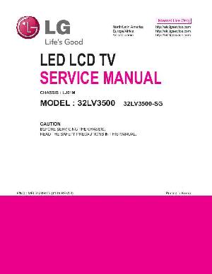 Сервисная инструкция LG 32LV3500 LJ01M ― Manual-Shop.ru