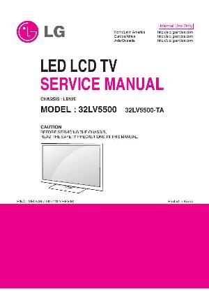 Сервисная инструкция LG 32LV5500 LB12E ― Manual-Shop.ru