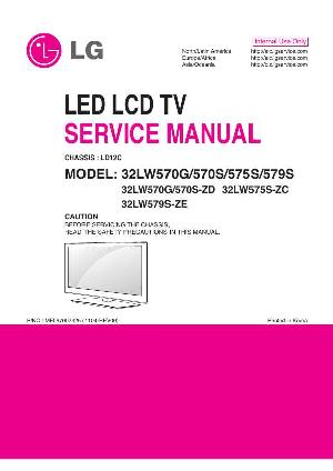 Сервисная инструкция LG 32LW570G, LD12C ― Manual-Shop.ru