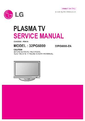 Service manual LG 32PG6000, PD81A chassis ― Manual-Shop.ru