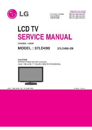 Service manual LG 37LD490, шасси LD03B ― Manual-Shop.ru