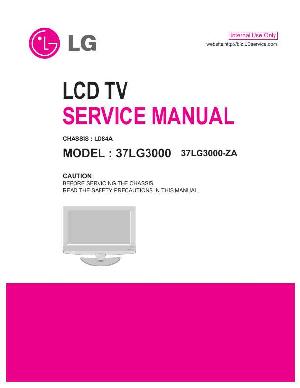 Сервисная инструкция LG 37LG3000 ― Manual-Shop.ru