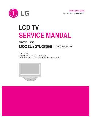 Сервисная инструкция LG 37LG5000 ― Manual-Shop.ru