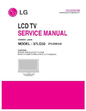 Service manual LG 37LG50, LA84A chassis ― Manual-Shop.ru