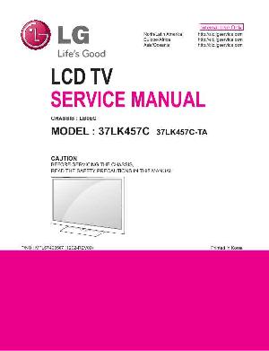 Сервисная инструкция LG 37LK457C, LB0EC ― Manual-Shop.ru