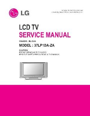Сервисная инструкция LG 37LP1DA, ML-03JA chassis ― Manual-Shop.ru