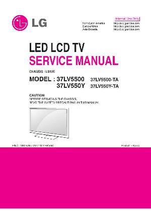 Сервисная инструкция LG 37LV5500 LB12E ― Manual-Shop.ru