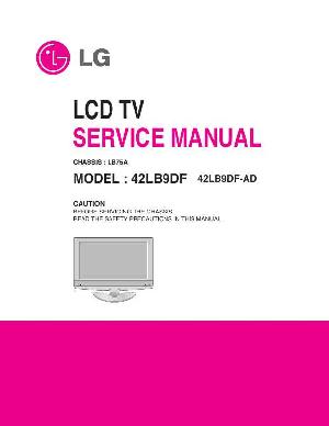 Service manual LG 42LB9DF, LB75A chassis ― Manual-Shop.ru