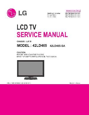 Сервисная инструкция LG 42LD465, LJ01B ― Manual-Shop.ru