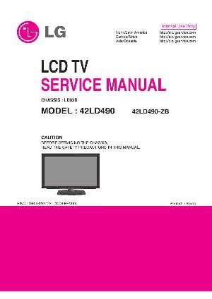Service manual LG 42LD490, шасси LD03B ― Manual-Shop.ru