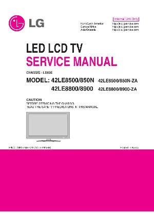 Service manual LG 42LE8500, 42LE8800, 42LE8900 ― Manual-Shop.ru