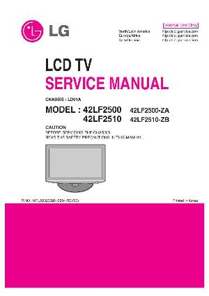 Service manual LG 42LF2500, 42LF2510 ― Manual-Shop.ru