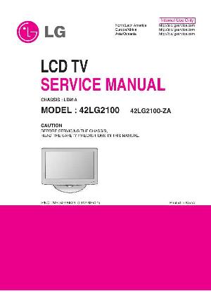 Сервисная инструкция LG 42LG2100 (LD91A) ― Manual-Shop.ru