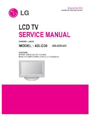 Сервисная инструкция LG 42LG30UD (LA85D) ― Manual-Shop.ru