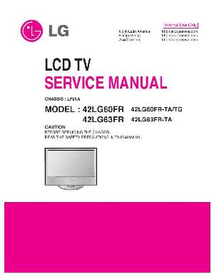 Service manual LG 42LG60FR, LP81A chassis ― Manual-Shop.ru
