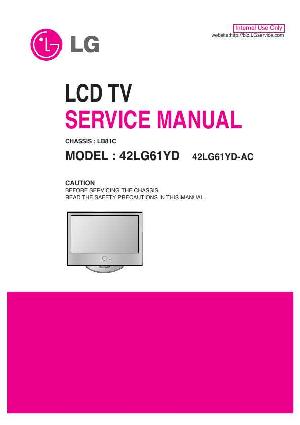 Сервисная инструкция LG 42LG61YD ― Manual-Shop.ru