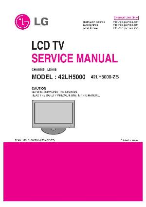 Сервисная инструкция LG 42LH5000 (LD91B) ― Manual-Shop.ru