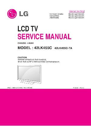 Service manual LG 42LK455C, LB0AD ― Manual-Shop.ru