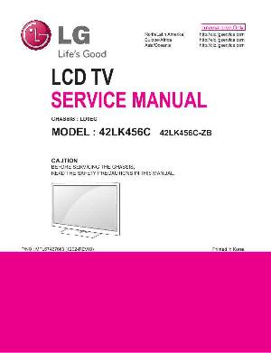 Сервисная инструкция LG 42LK456C, LD0EC ― Manual-Shop.ru