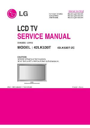 Сервисная инструкция LG 42LK530T, LD11U ― Manual-Shop.ru