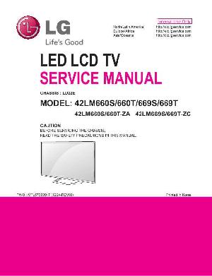 Сервисная инструкция LG 42LM660S LD22E ― Manual-Shop.ru
